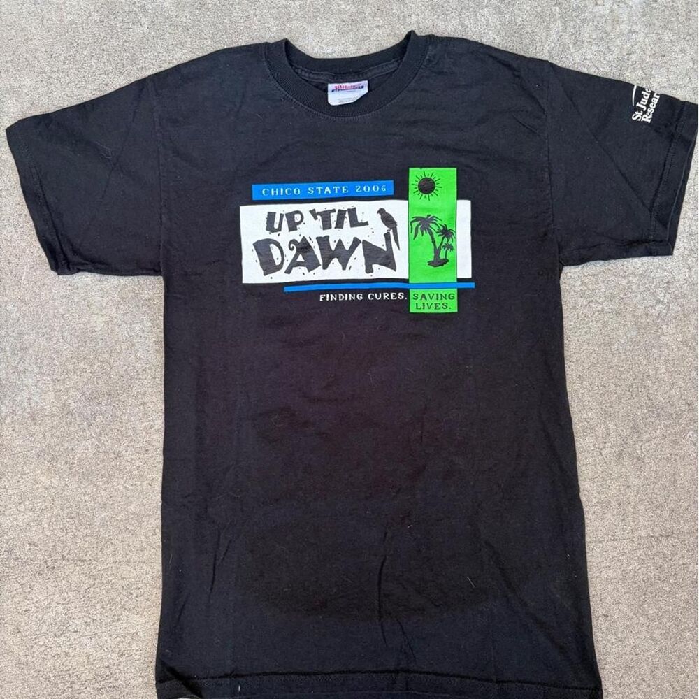 Hanes Men's Black T-shirt